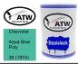 Preview: Chevrolet, Aqua Blue Poly, 36 (1974): 500ml Lackdose, von ATW Autoteile West.